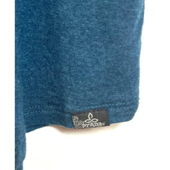 Prana Foundation Short Sleeve V-Neck Pocket Tee Size Large Soft Lightweight - Picture 3 of 6